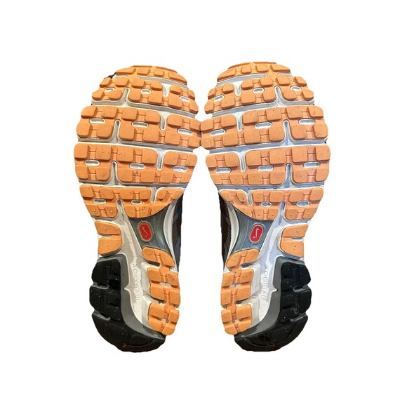 Nike Pegasus 28 Sneakers Flywire Zoom Air Cushion Gray Orange Women's Size 9 - Picture 6 of 9